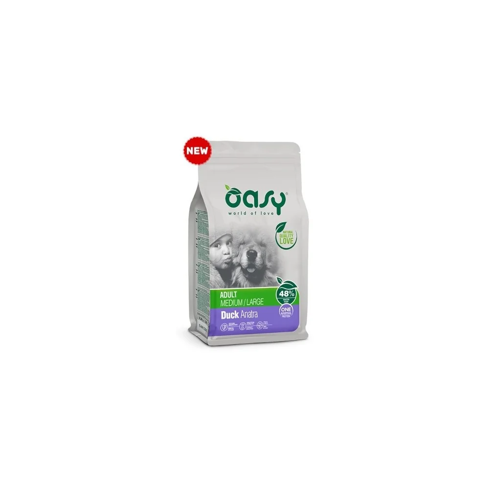 OasyOasy One Protein Adult dog Medium/Large (anatra)