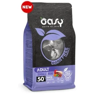 Oasy Adult dog Grain Free Small/Mini (anatra)