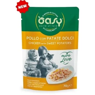 Oasy More Love bustina con pollo e patate dolci