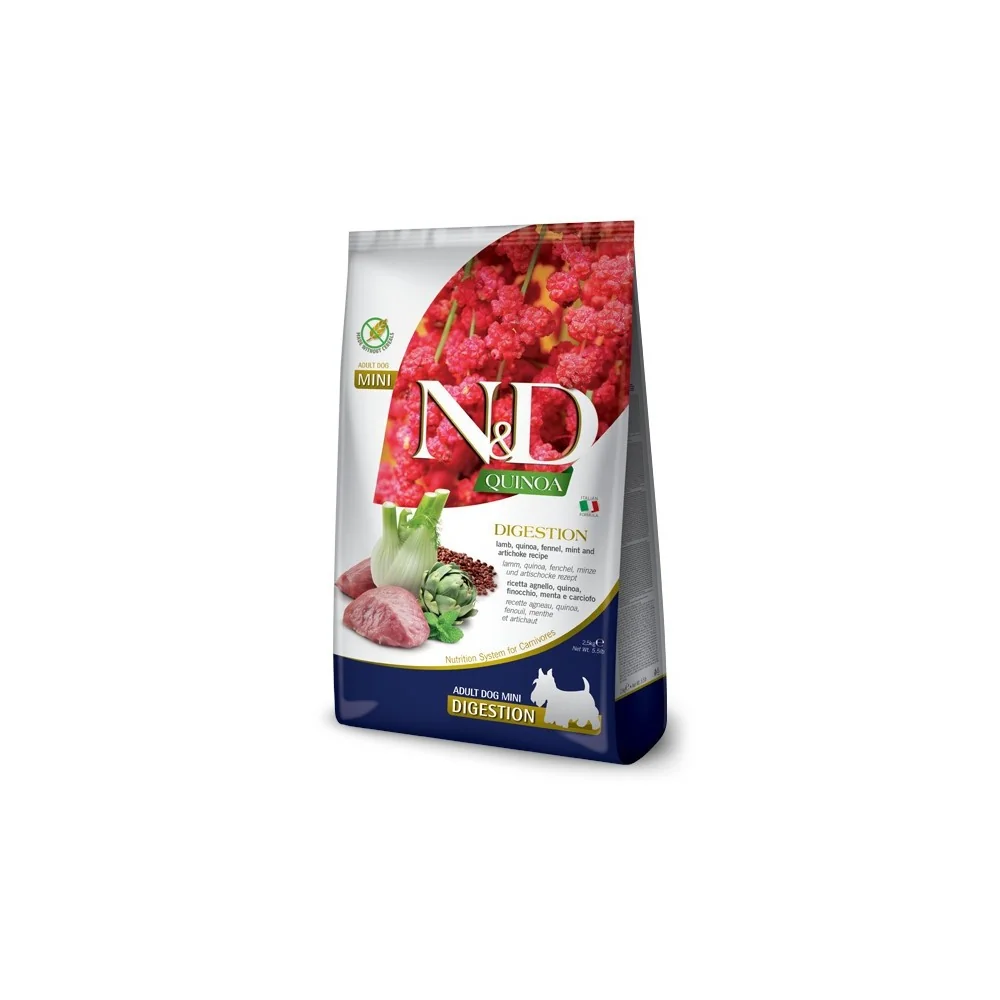 FarminaFarmina N&D Quinoa Digestion Mini canine (agnello)