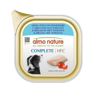 Almo Nature HFC Complete per cani (merluzzo con pomorodi)