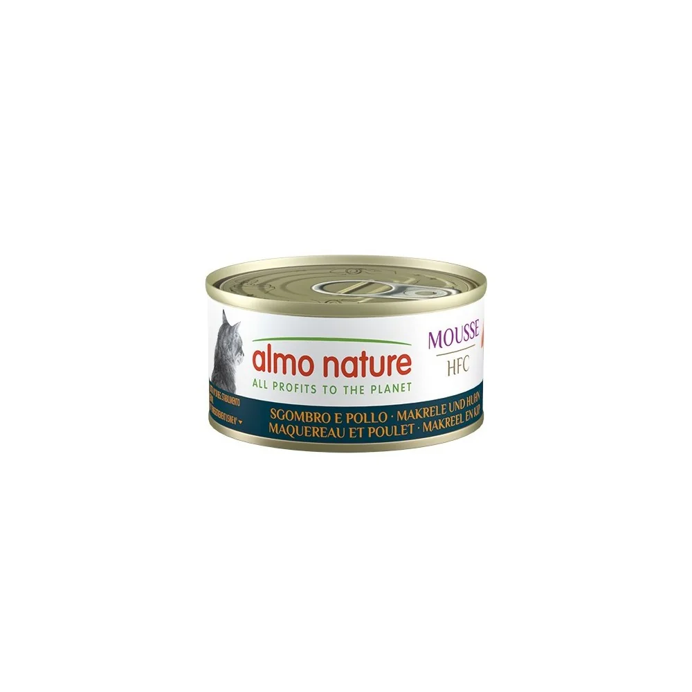 Almo NatureAlmo Nature HFC Natural Mousse (sgombro e pollo)