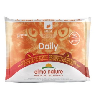Almo Nature Daily Multipack (pollo e manzo / anatra e pollo)