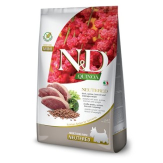 Farmina N&D Quinoa Neutered Mini canine (anatra)
