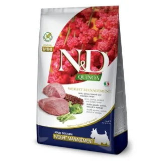 Farmina N&D Quinoa Weight Management Mini (agnello)