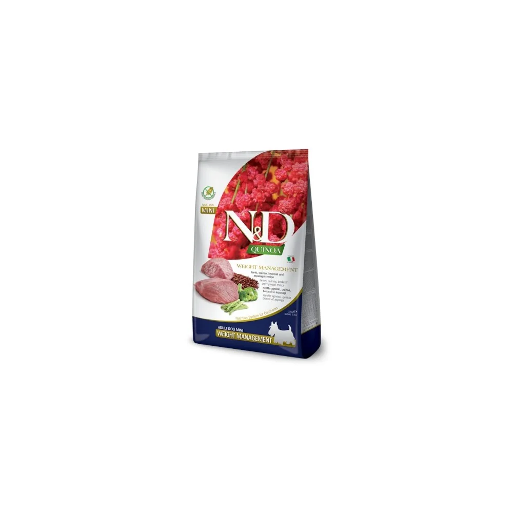FarminaFarmina N&D Quinoa Weight Management Mini (agnello)