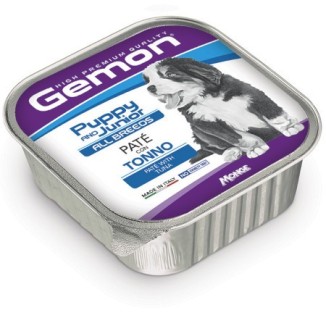 Gemon All Breeds Puppy and Junior Paté con Tonno