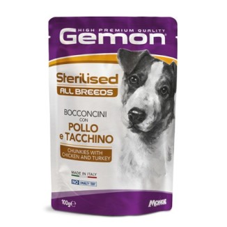 Gemon All Breeds Sterilised Bocconcini Pollo e Tacchino