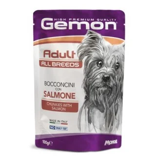 Gemon All Breeds Adult Bocconcini con Salmone