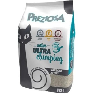 Preziosa Supreme Clumping ai carboni attivi