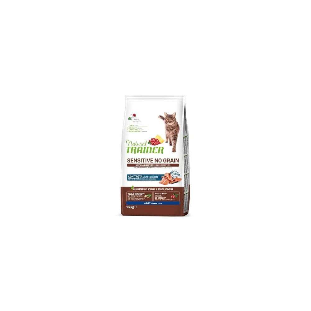 Natural TrainerNatural Trainer Sensitive No Grain Adult feline (trota)