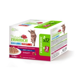 Natural Trainer Adult bocconcini multipack (tonno e manzo)