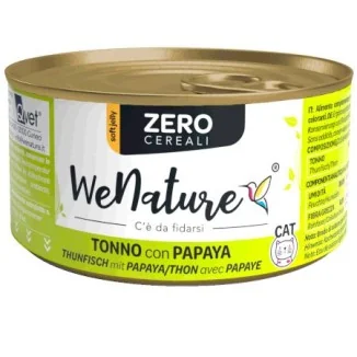 WeNature Zero Cereali Tonno con Papaya in jelly