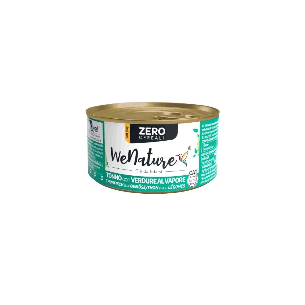 WeNatureWeNature Zero Cereali Tonno con Verdure al vapore in jelly