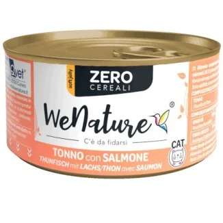 WeNature Zero Cereali Tonno con Salmone in jelly