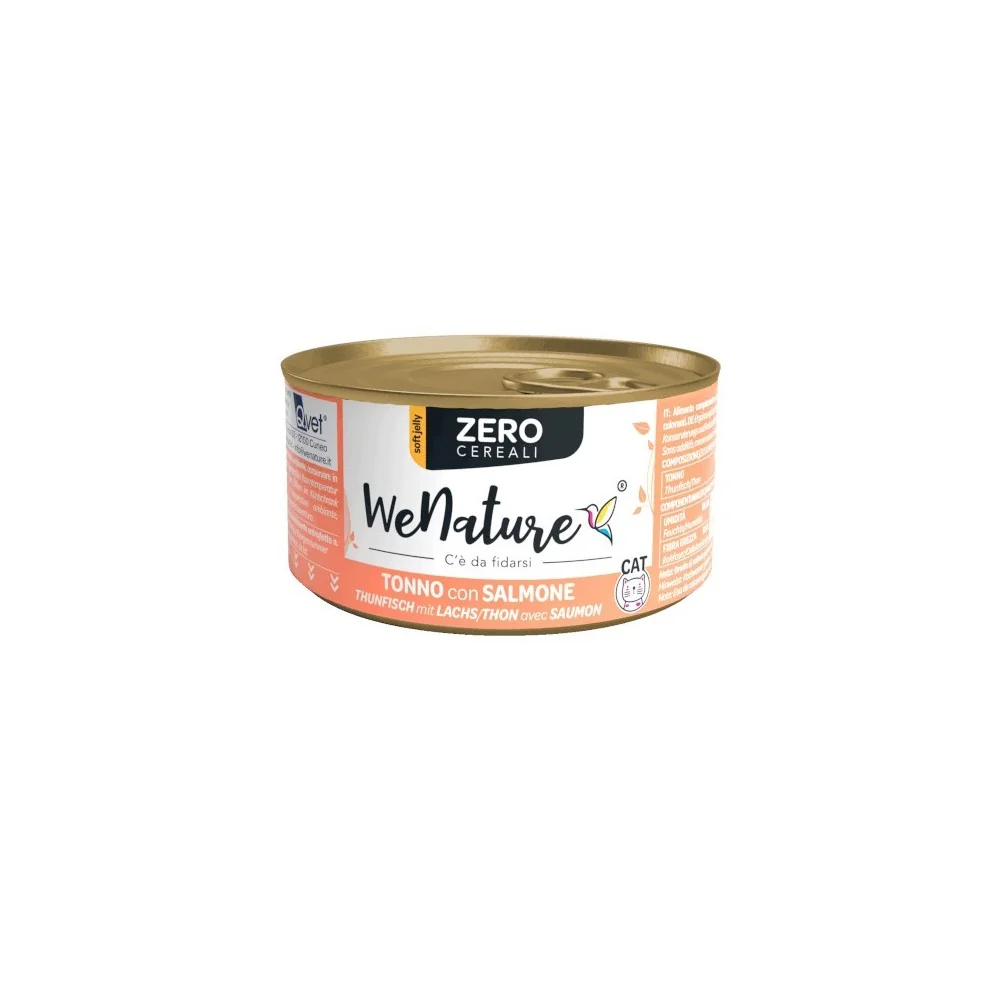 WeNatureWeNature Zero Cereali Tonno con Salmone in jelly
