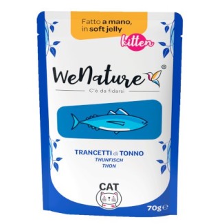 WeNature Kitten trancetti di Tonno in bustina in jelly