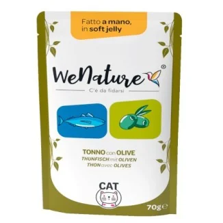 WeNature Tonno con Olive in bustina in jelly