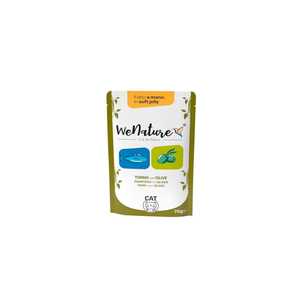 WeNatureWeNature Tonno con Olive in bustina in jelly