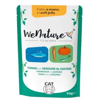 WeNature Tonno con Verdure al vapore in bustina in jelly