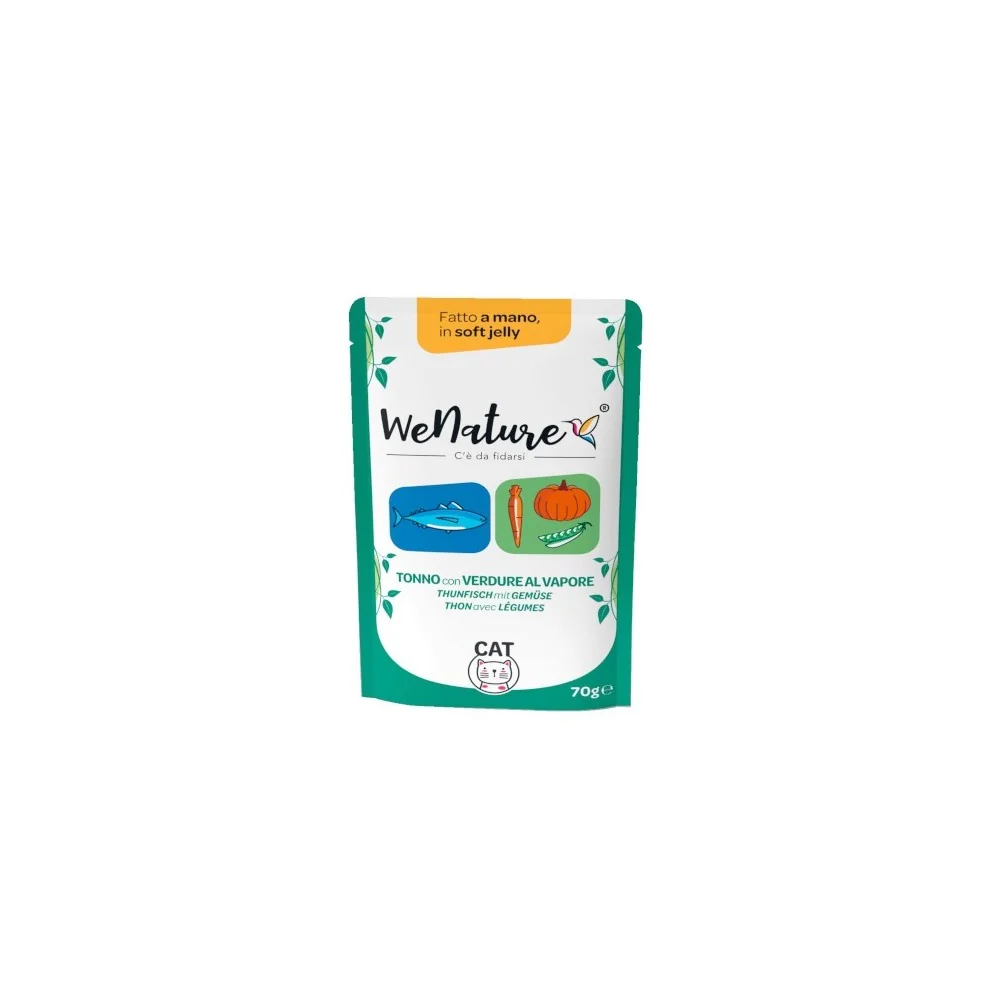 WeNatureWeNature Tonno con Verdure al vapore in bustina in jelly