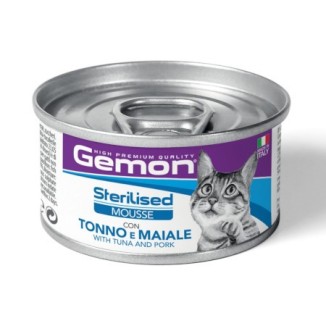 Gemon Sterilised Mousse con Tonno e Maiale
