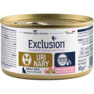 Exclusion Diet Urinary Cat umido (maiale e piselli)