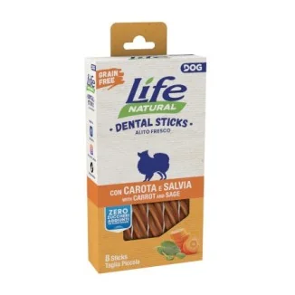 Life Pet Natural Dental Sticks small (carota e salvia)