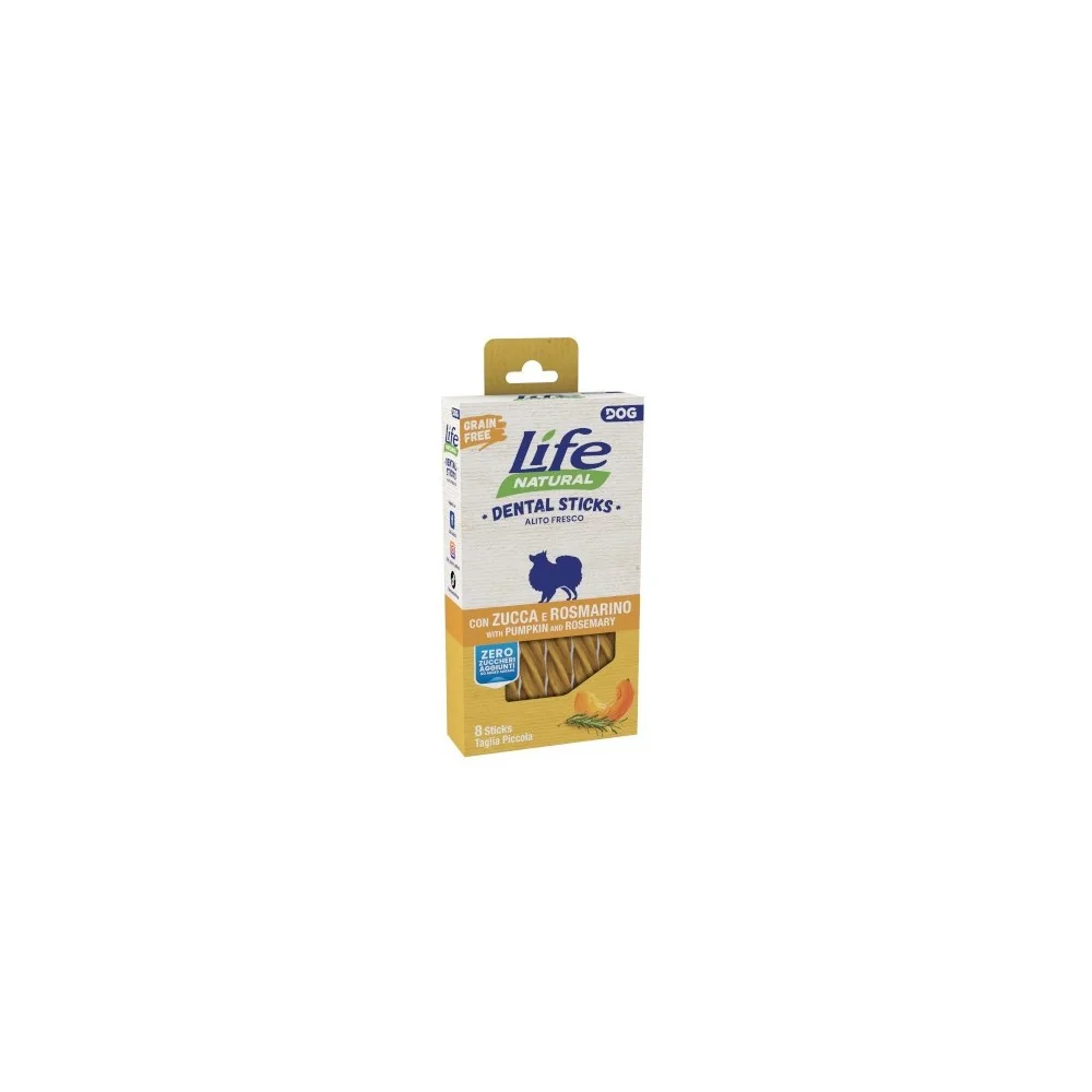Life PetLife Pet Natural Dental Sticks small (zucca e rosmarino)