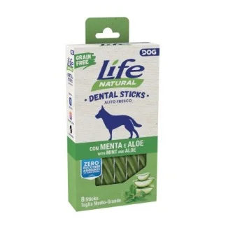 Life Pet Natural Dental Sticks medium/large (menta e aloe)