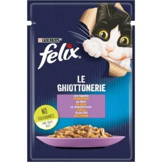 Purina Felix Le Ghiottonerie in gelatina (agnello)