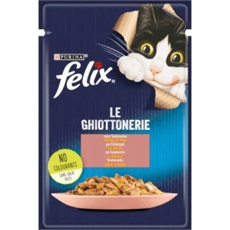 Purina Felix Le Ghiottonerie in gelatina (salmone)