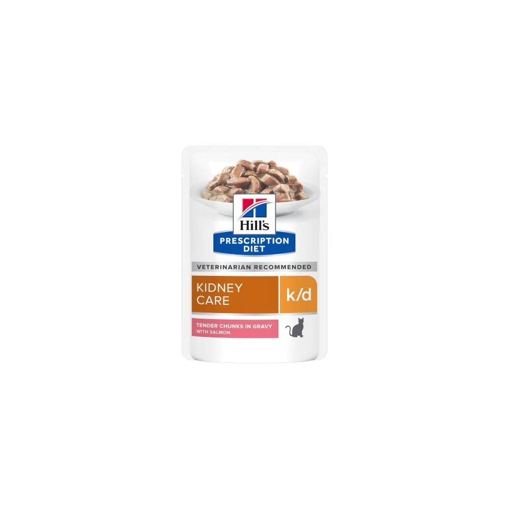 Hill'sHill's Prescription Diet k/d feline bocconcini al salmone