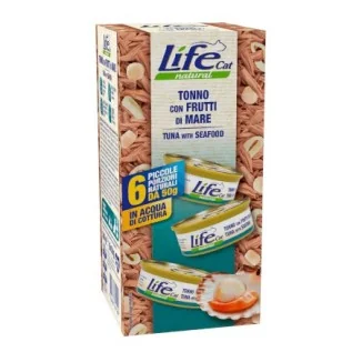 Life Pet Cat Natural Multipack (tonno e frutti di mare)