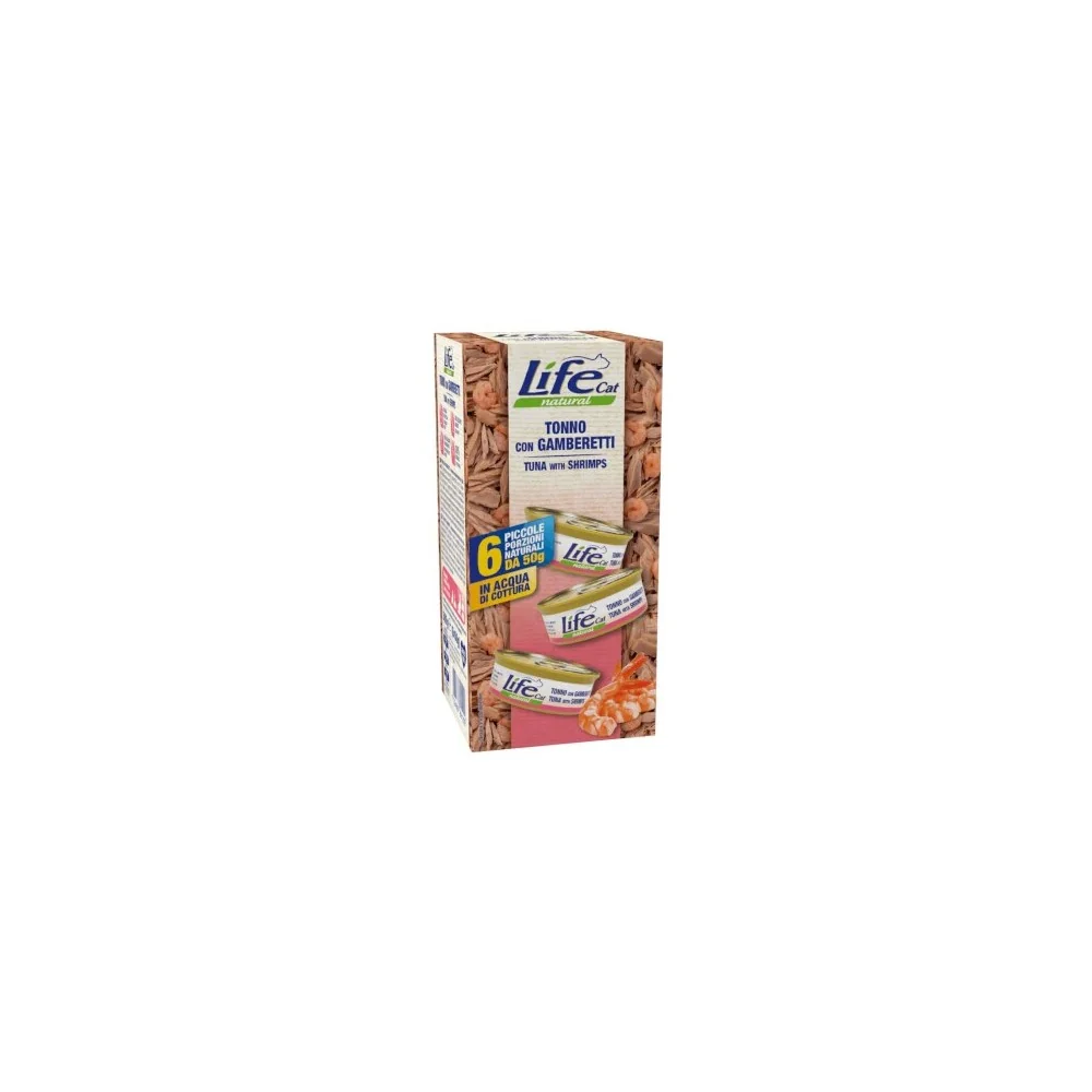 Life PetLife Pet Cat Natural Multipack (tonno e gamberetti)