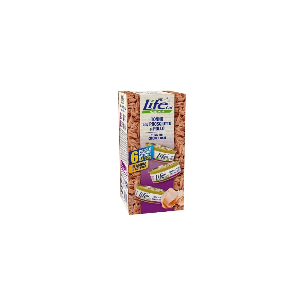 Life PetLife Pet Cat Natural Multipack (tonno e prosciutto)