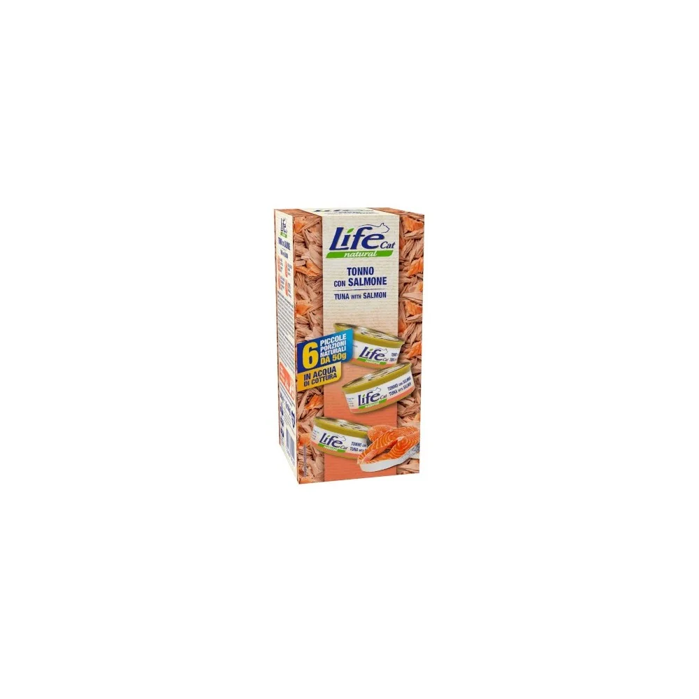 Life PetLife Pet Cat Natural Multipack (tonno e salmone)