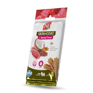 Farmina Dentral Treat N&D Quinoa Skin & Coat mini (anatra)