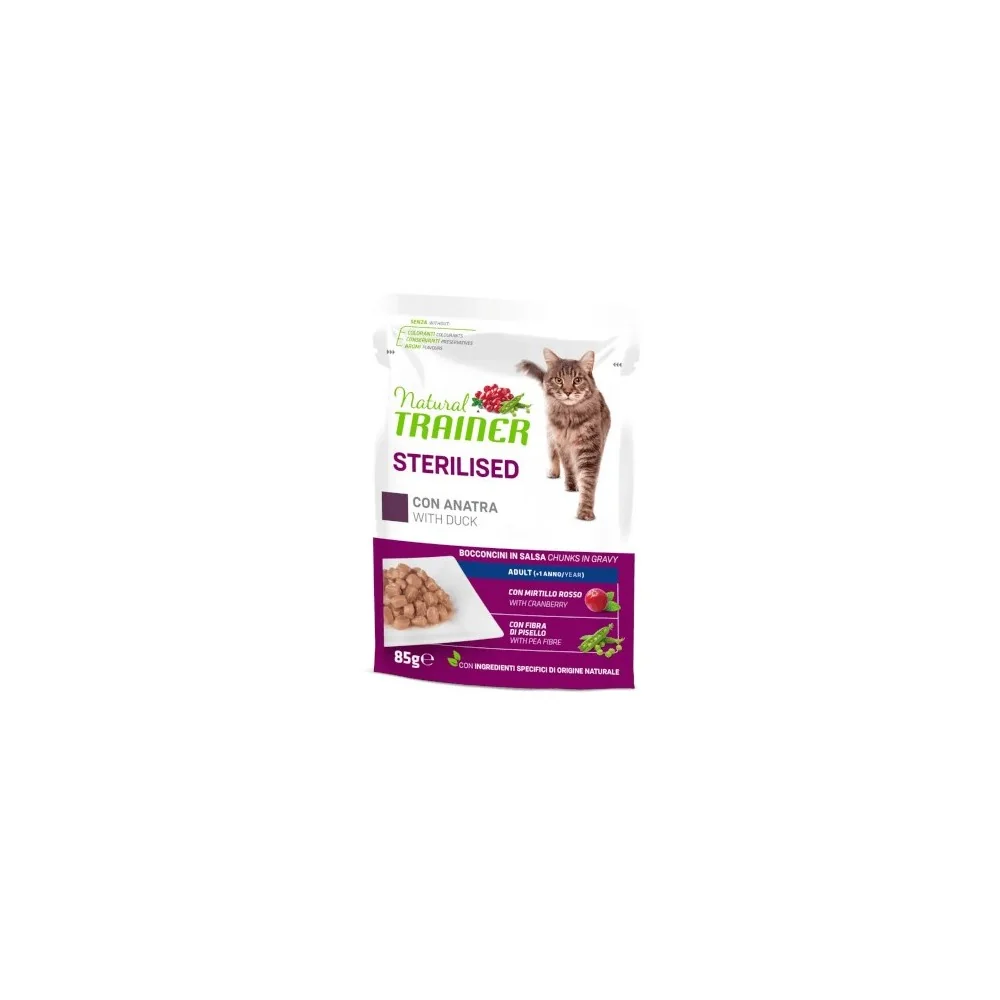 Natural TrainerNatural Trainer Sterilised bocconcini in salsa con anatra