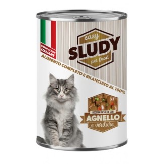 Sludy Bocconi per gatti (agnello e verdure)