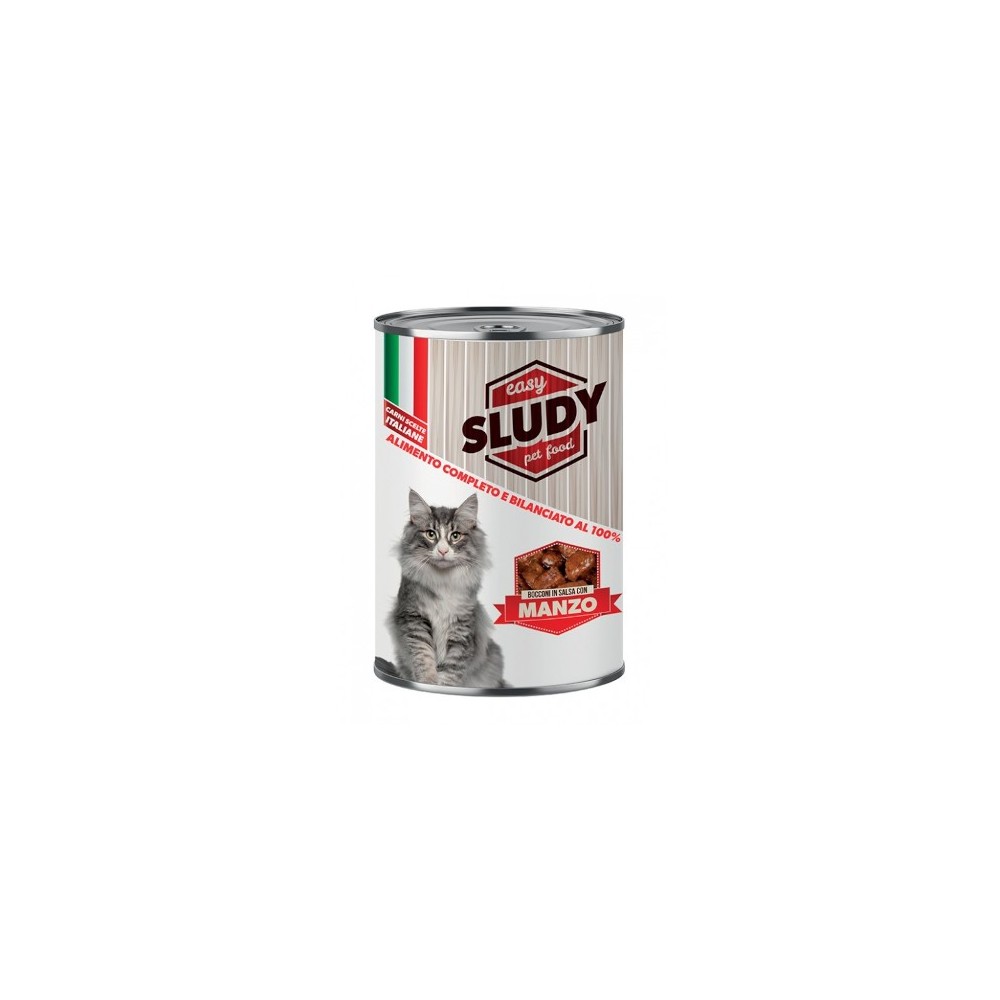 Sludy Bocconi per gatti (manzo)