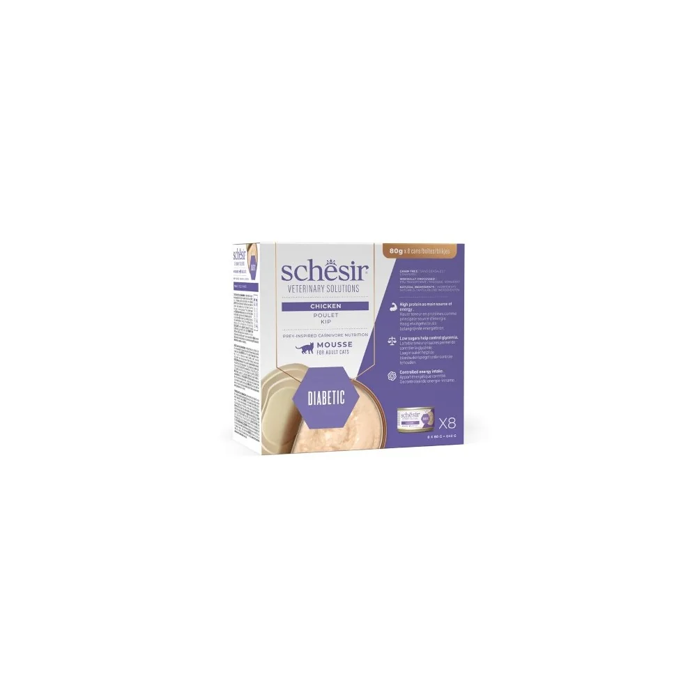 SchesirSchesir Veterinary Solutions Diabetic Mousse (pollo)