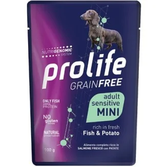 Prolife Grain Free Mini umido (pesce e patate)