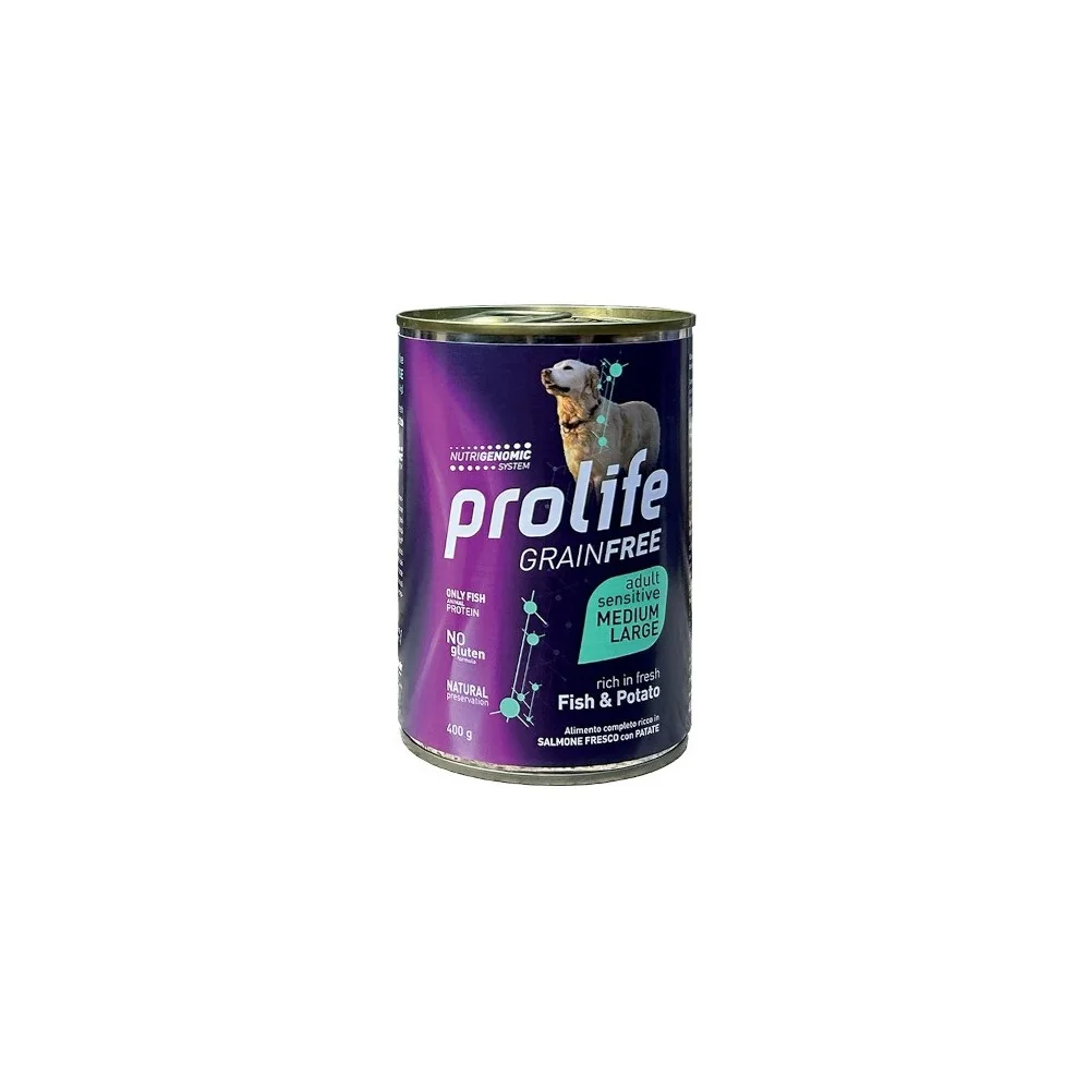 ProlifeProlife Grain Free Medium/Large umido (pesce e patate)