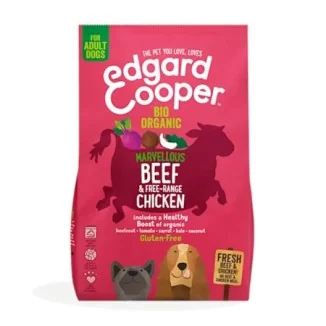 Edgard & Cooper Crocchette per cani senza cereali (Manzo e Pollo)