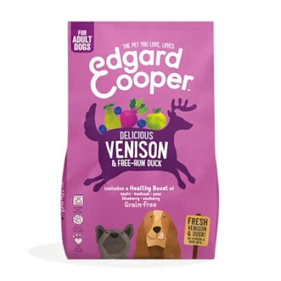 Edgard & CooperEdgard & Cooper Crocchette per cani senza cereali (Cervo e Anatra)