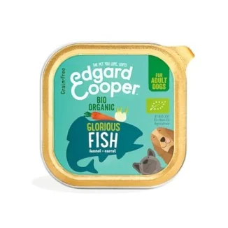 Edgard & Cooper Umido in vaschetta per cani (Pesce biologico)