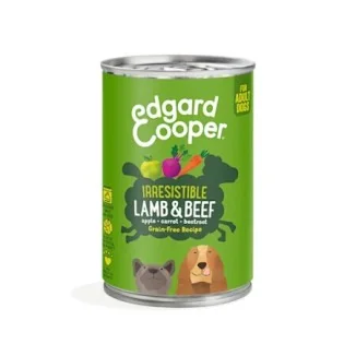 Edgard & Cooper Umido in lattina per cani (Agnello e Manzo)