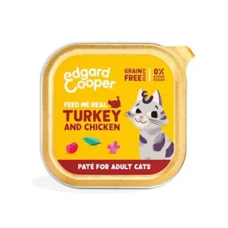 Edgard & Cooper Paté per gatti (Tacchino e Pollo)
