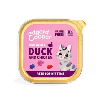 Edgard & Cooper Paté per gattini (Anatra e Pollo)